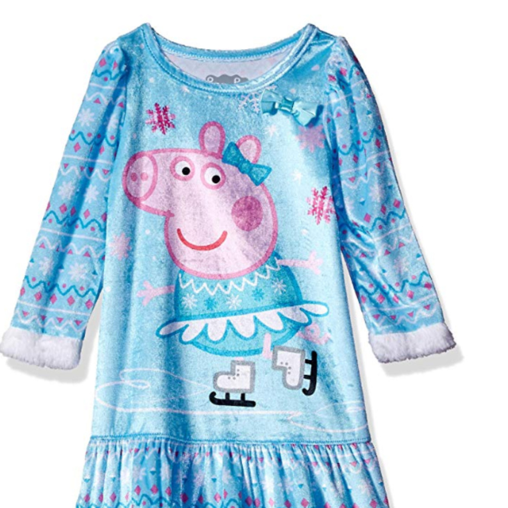 Peppa Pig Girls' Toddler' Panne Nightgown 3T